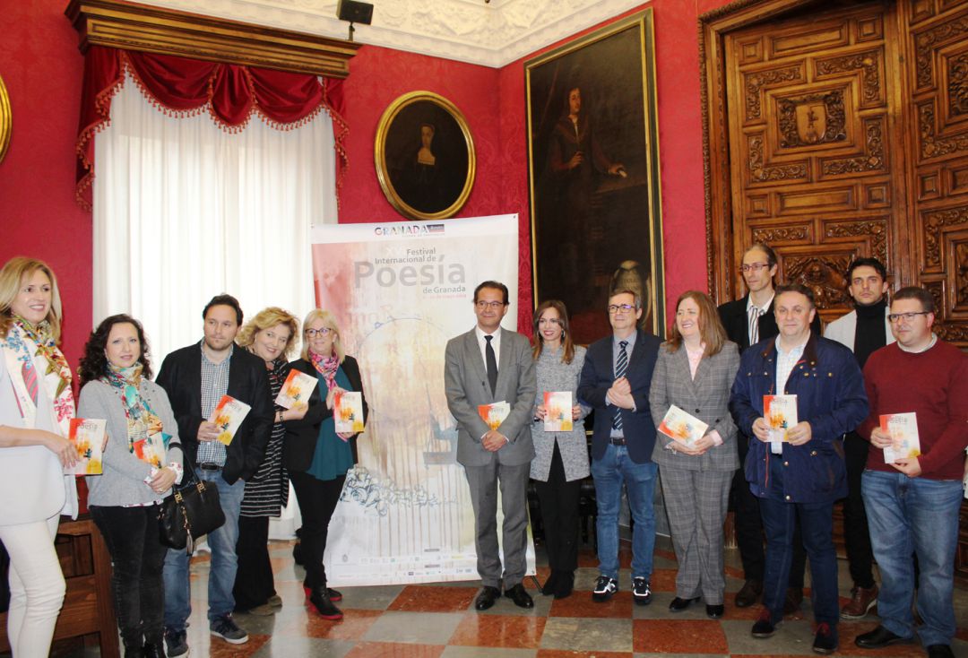 Presentación del Festival Internacional de Poesía de Granada Presentación del Festival Internacional de Poesía de Granada