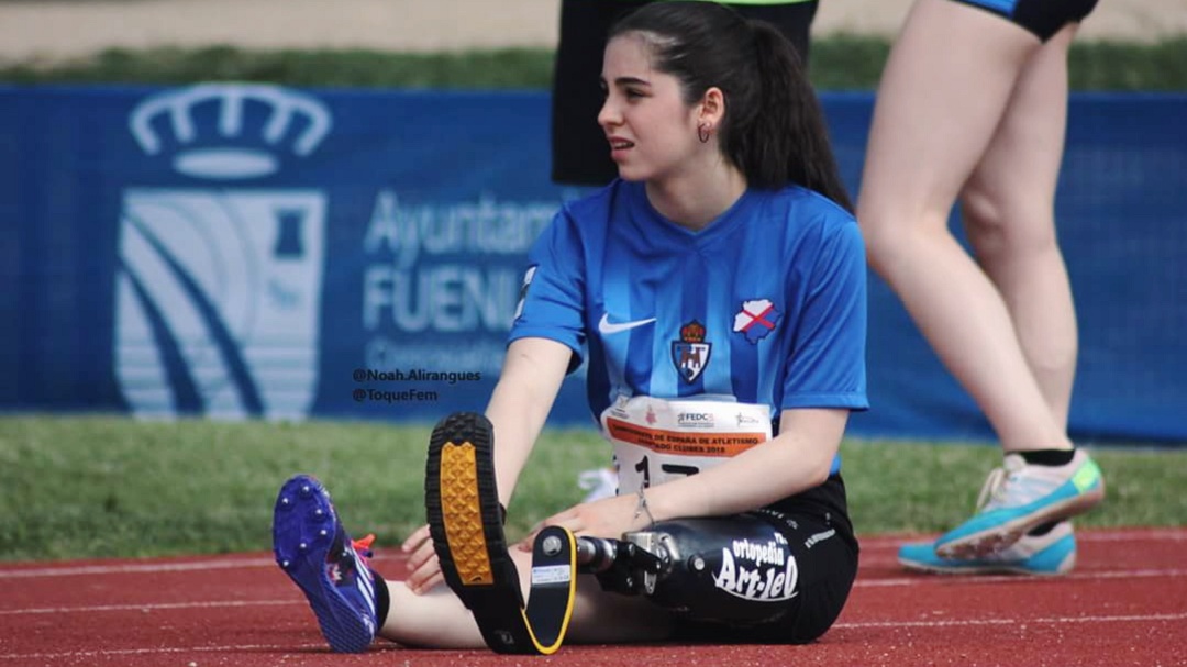 Marta Casado corre hacia los paralímpicos de Tokio