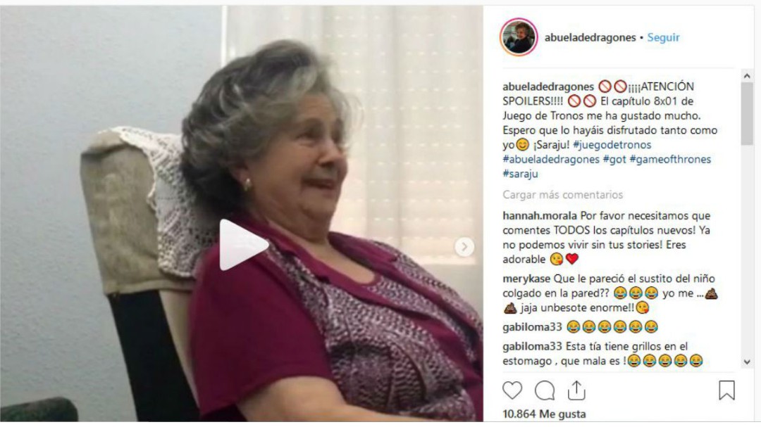 Vuelve la abuela analista de Juego de Tronos
