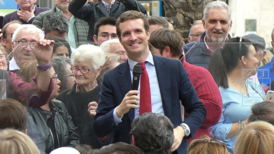 Casado salda su deuda con el Partido Popular de Elche