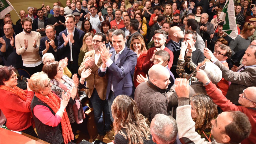 Pedro Sánchez: "Hay que ganar y gobernar. El PSOE necesita concentrar el voto de todos los que no quieren un Gobierno de derechas y ultraderecha"