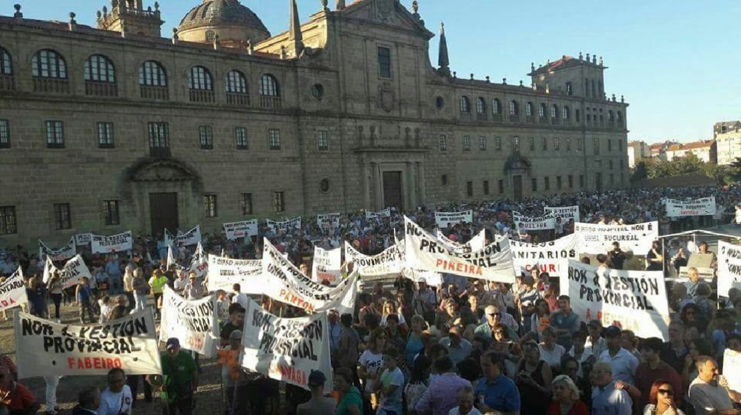 Pladesapu rechaza el distrito sanitario de Monforte, que abarca Ferrol, Verín o Burela Pladesapu rechaza el distrito sanitario de Monforte, que abarca Ferrol, Verín o Burela