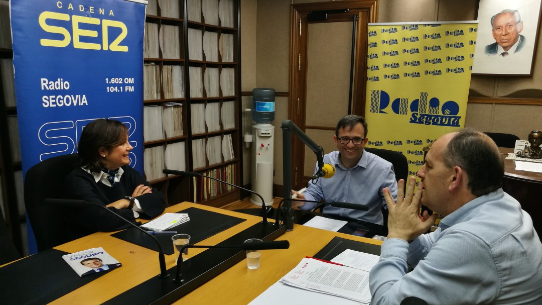 Cara a Cara entre Beatriz Escudero y José Luis Aceves en Radio Segovia