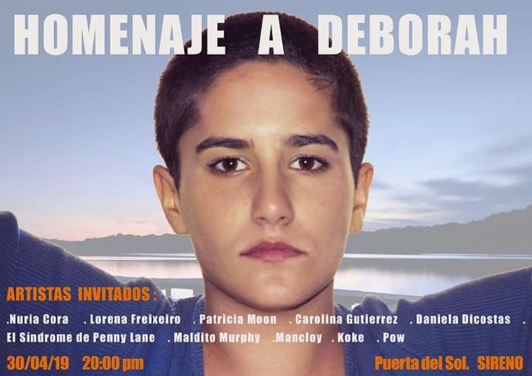 El cartel del homenaje que Vigo rendirá a Déborah Fernández El cartel del homenaje que Vigo rendirá a Déborah Fernández