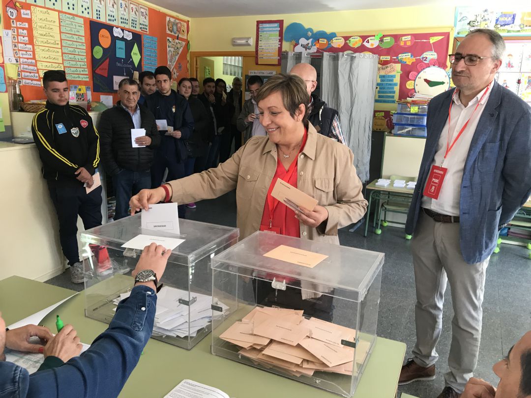 Votación de Carmen Morán Votación de Carmen Morán