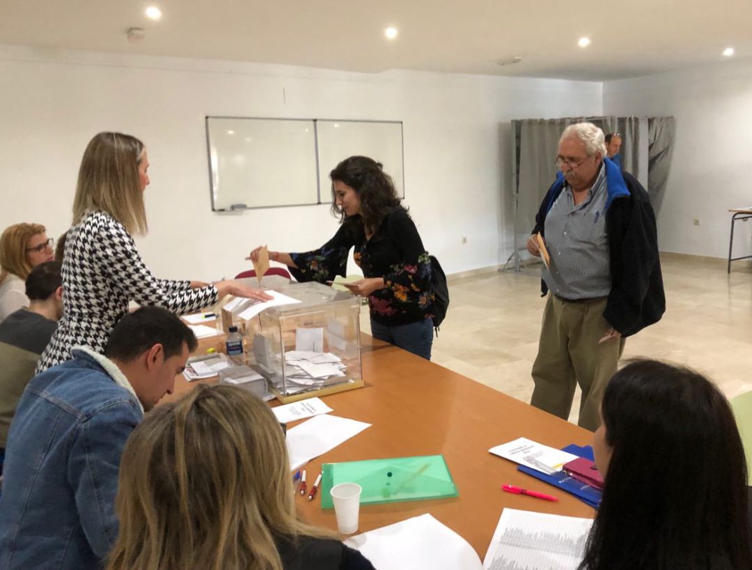 Irene de Miguel califica de "histórica" la cita electoral de este domingo Irene de Miguel califica de "histórica" la cita electoral de este domingo