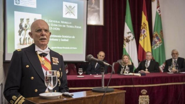 El general de Infantería de Marina Agustín Rosety Fernández de Castro El general de Infantería de Marina Agustín Rosety Fernández de Castro