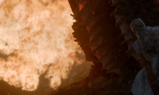 Daenerys chamusca el Rey de la Noche Daenerys chamusca el Rey de la Noche