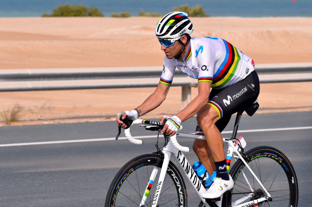 El corredor español Alejandro Valverde El corredor español Alejandro Valverde
