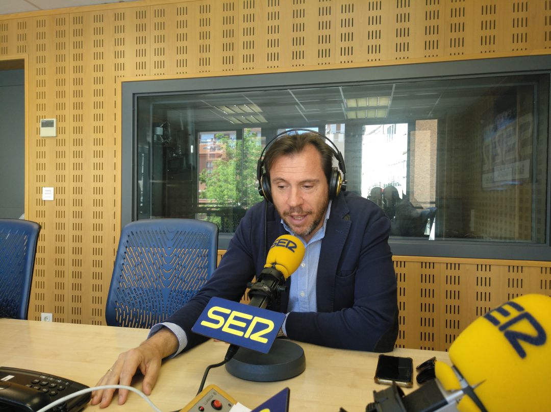 Óscar Puente hoy en los estudios de Radio Valladolid Óscar Puente hoy en los estudios de Radio Valladolid