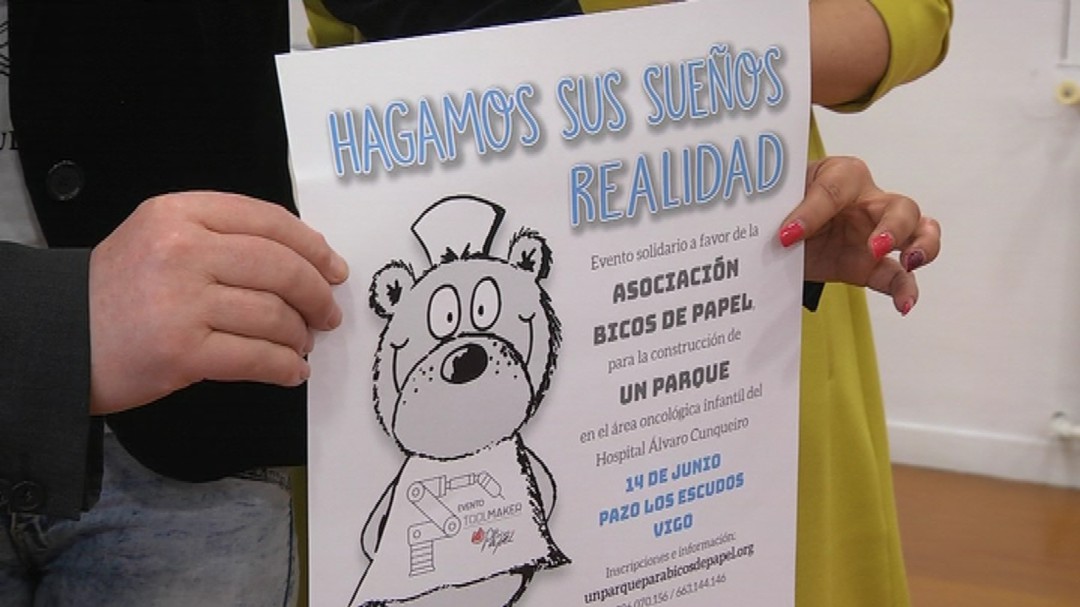 Un parque infantil para el área oncológica del Cunqueiro