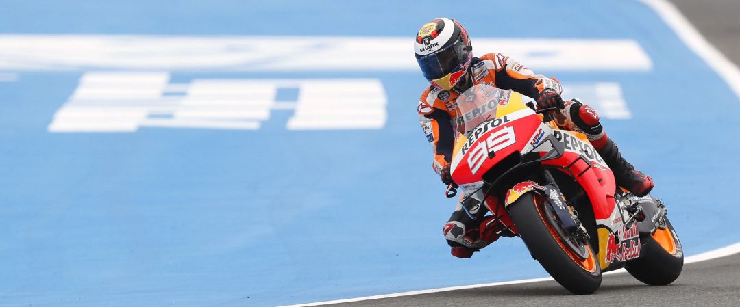 Jorge Lorenzo se cae en la Q2 Jorge Lorenzo se cae en la Q2