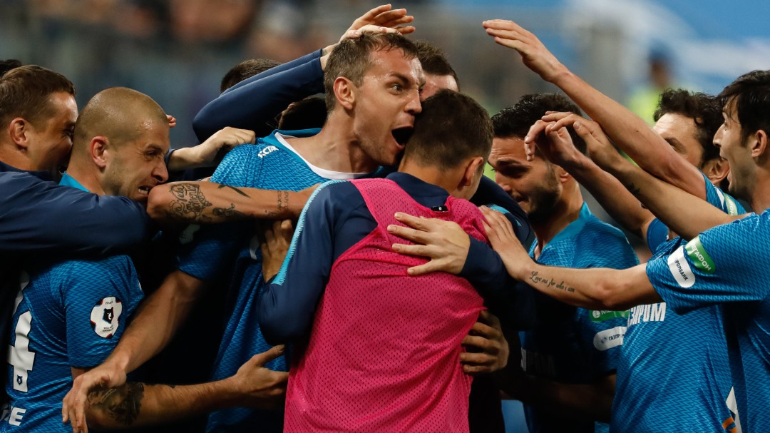 Los jugadores del Zenit se enteraron en el avión de que ya eran campeones