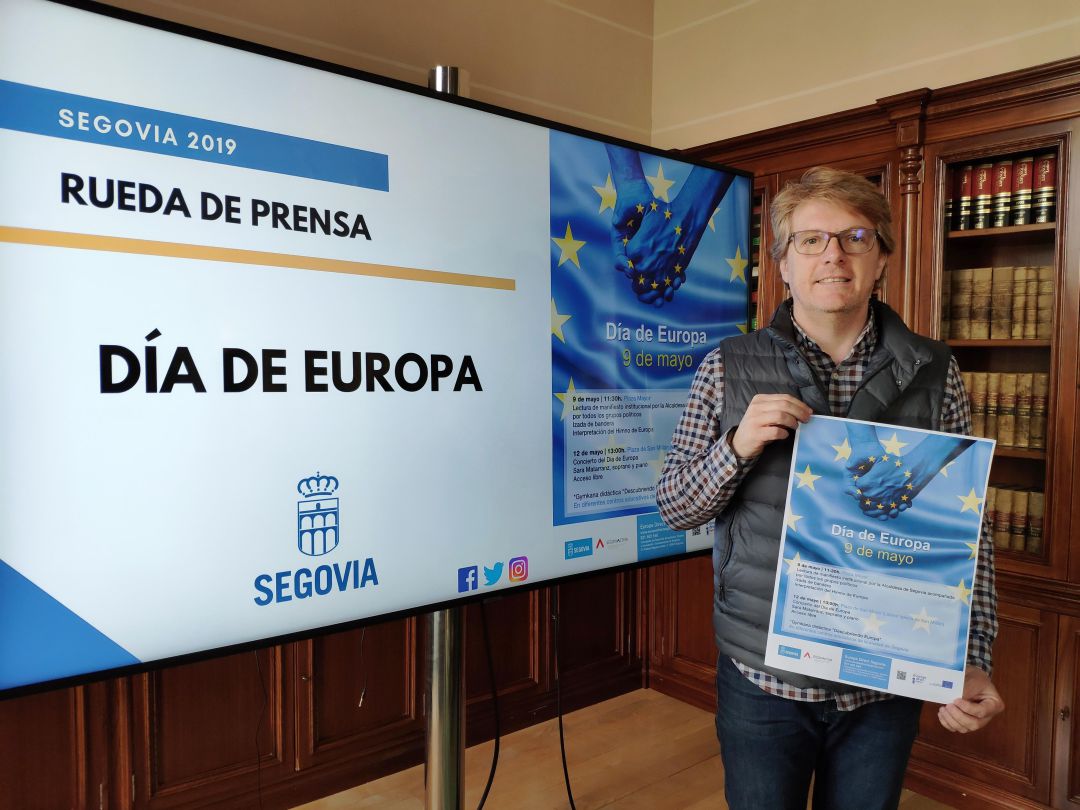 Segovia celebrará en la calle el día de Europa el próximo 9 de mayo Segovia celebrará en la calle el día de Europa el próximo 9 de mayo