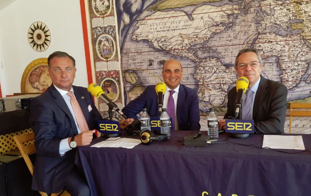 Juan CAstaño, José Manuel Mérida y Salomón Hachuel Juan CAstaño, José Manuel Mérida y Salomón Hachuel