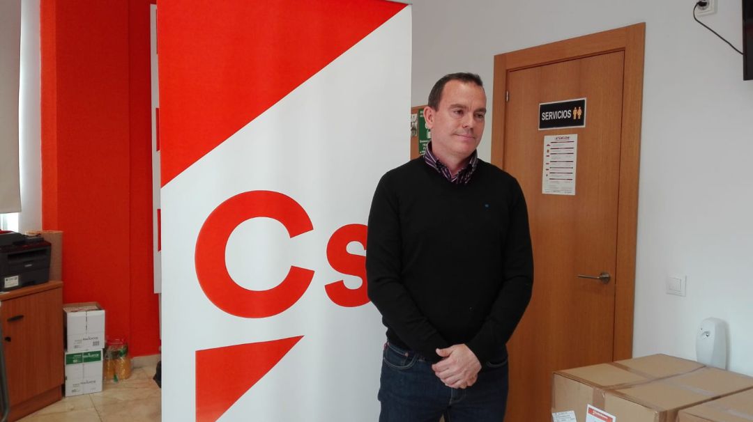 El candidato de Ciudadanos, Francisco Requejo El candidato de Ciudadanos, Francisco Requejo