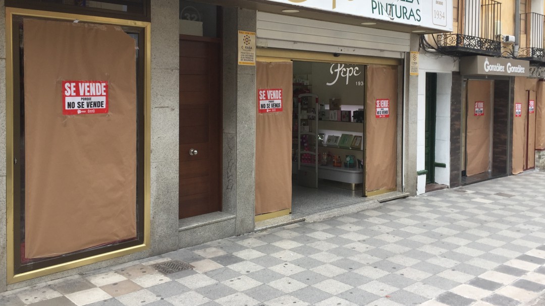 El comercio de Cuenca inicia la campaña "Se vende porque no se vende"