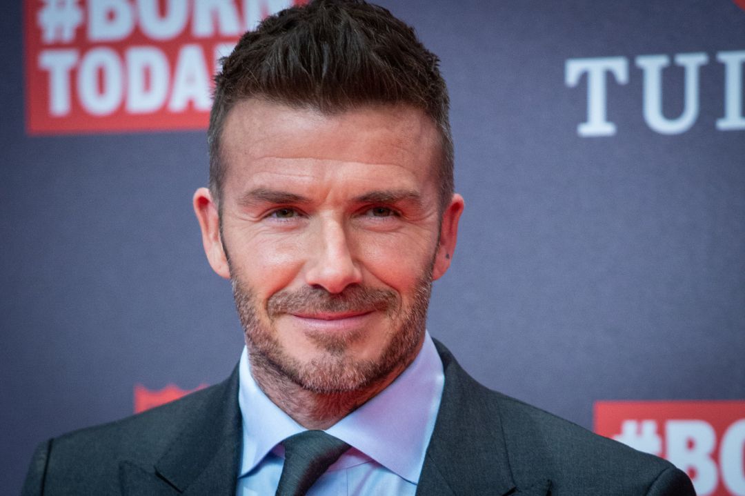 David Beckham, durante su última visita pública a Madrid David Beckham, durante su última visita pública a Madrid