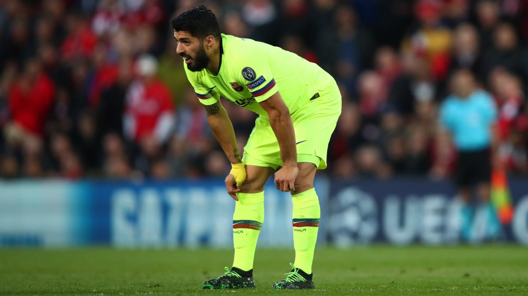 El Barça pierde a Luis Suárez para la final de Copa