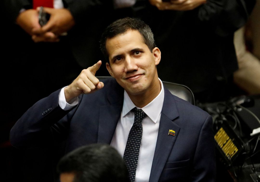 El presidente de la Asamblea Nacional de Venezuela, Juan Guaidó. El presidente de la Asamblea Nacional de Venezuela, Juan Guaidó.