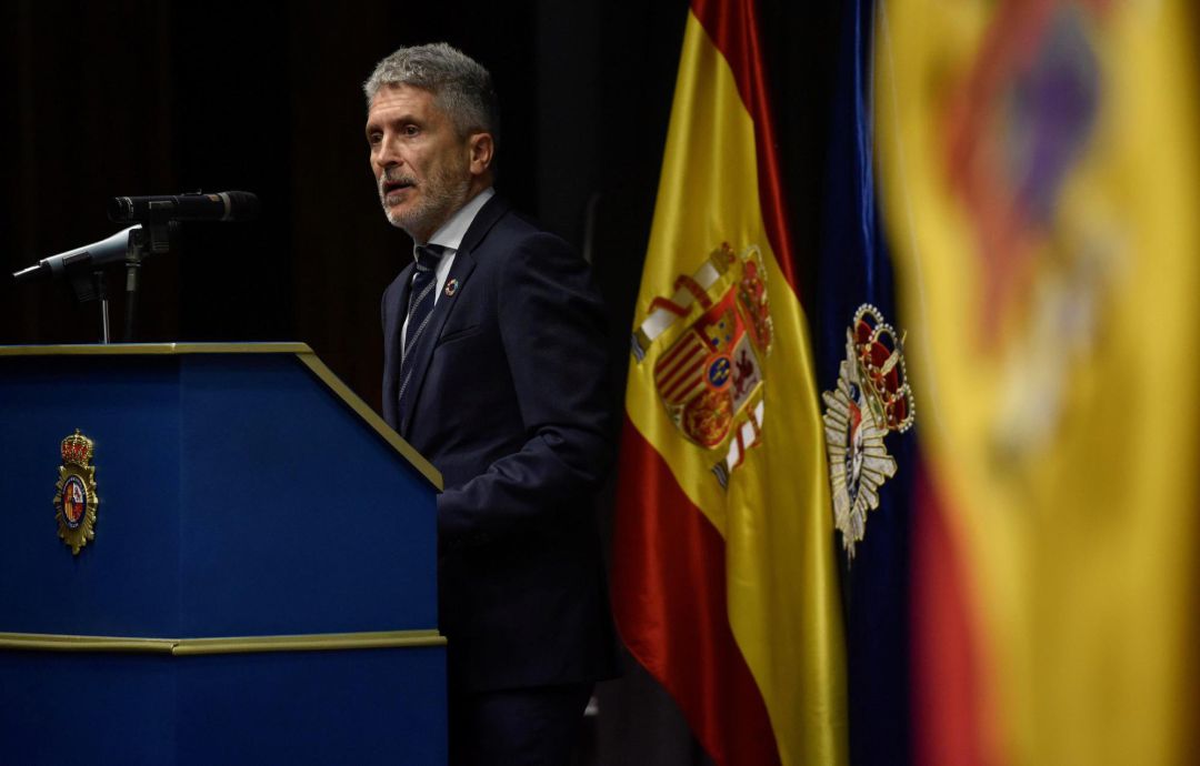Fernando Grande Marlaska homenaje víctimas ETA: Grande-Marlaska: "ETA está absolutamente derrotada y disuelta" Fernando Grande Marlaska homenaje víctimas ETA: Grande-Marlaska: "ETA está absolutamente derrotada y disuelta"