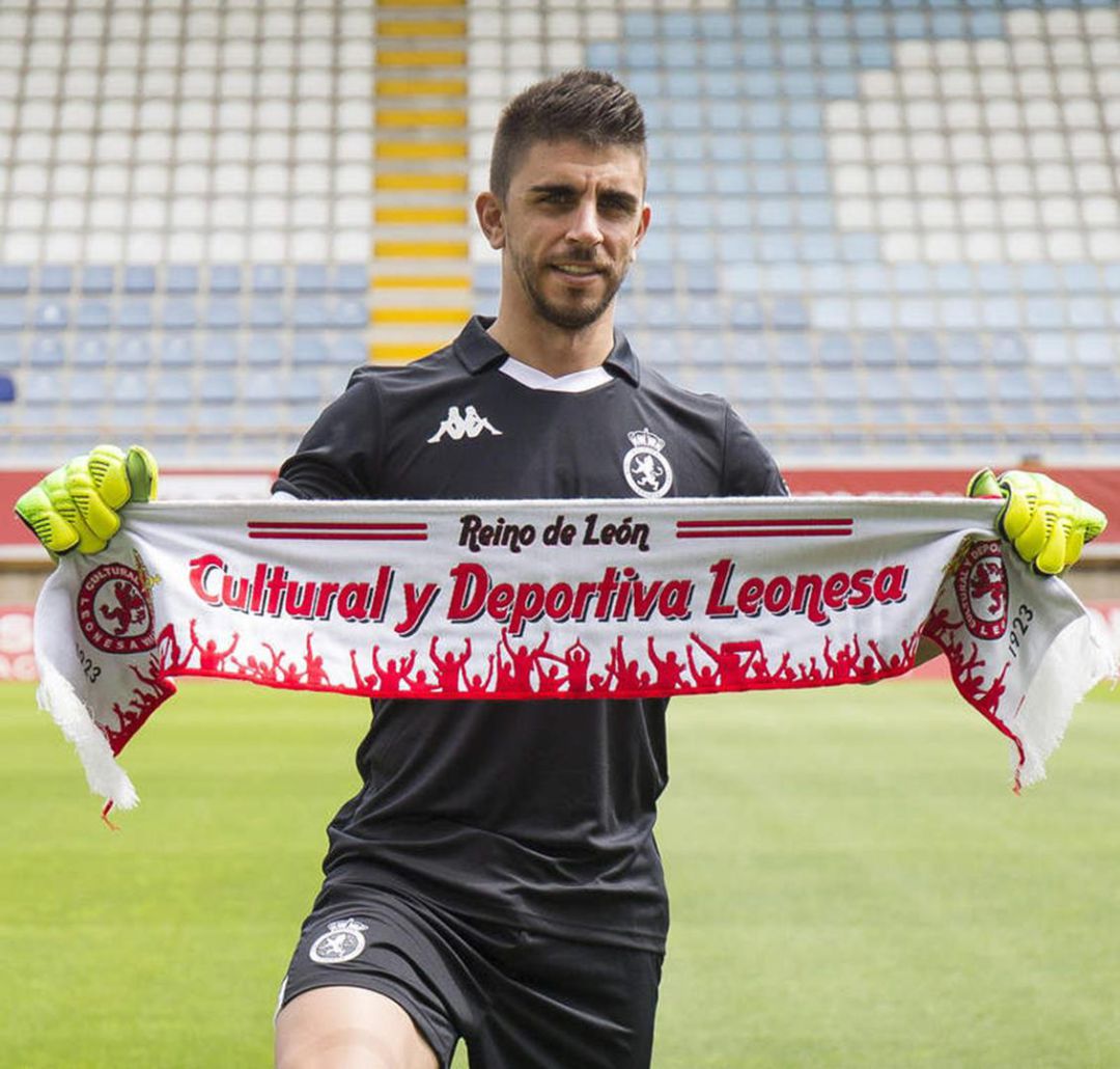 Irureta, durante su presentación como jugador de la Cultural Irureta, durante su presentación como jugador de la Cultural