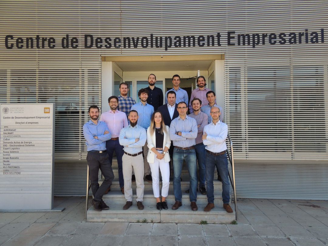 Equipo de la empresa VLC Photonics Equipo de la empresa VLC Photonics