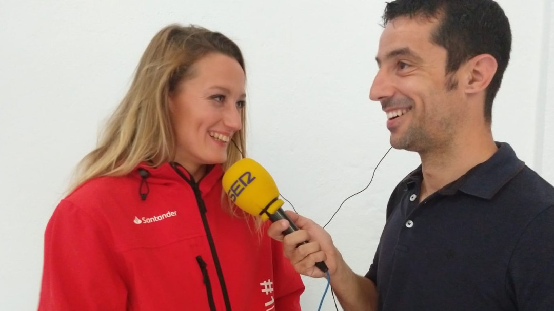 Mireia Belmonte, sobre ser la abanderada en Tokio 2020: "Sería un homenaje a todas las mujeres"
