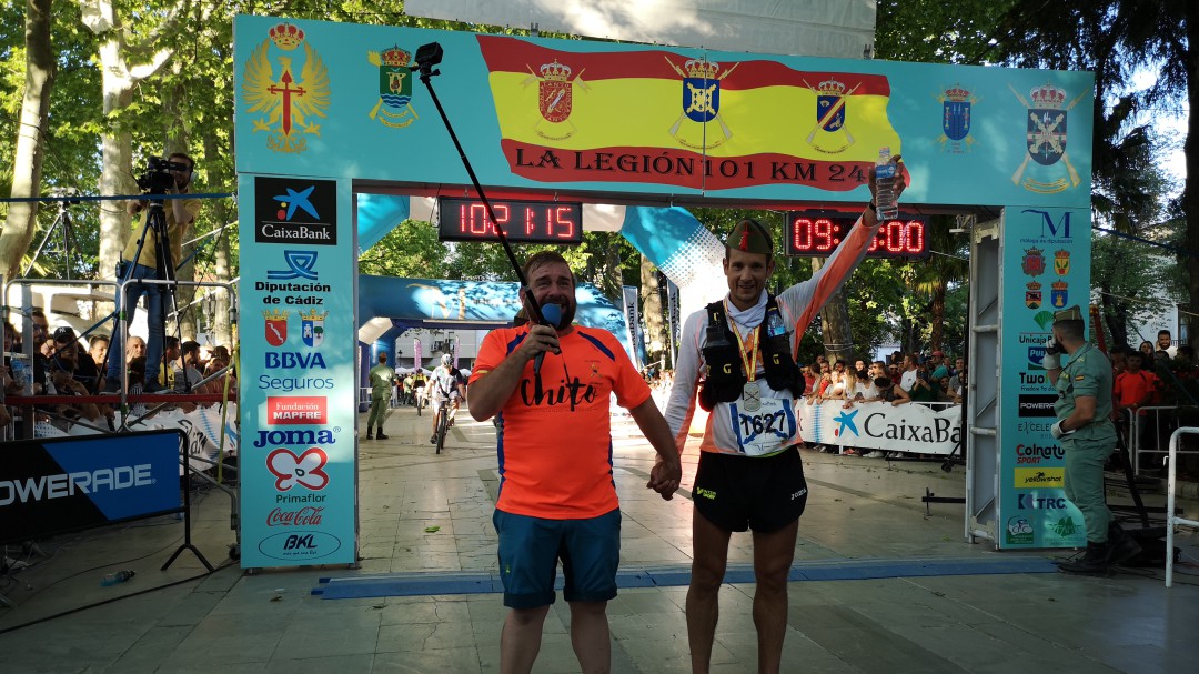 Joan Marc Falcó gana por tercer año consecutivo los 101 km en marcha