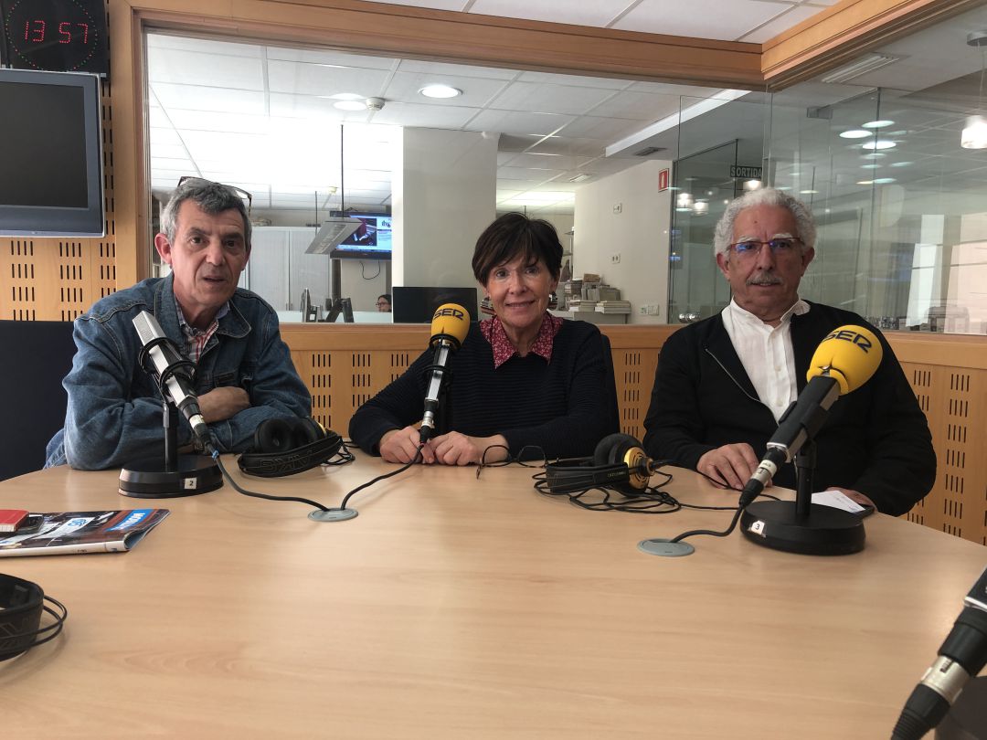 Eduard Cid, Carme Echazarret i Francesc Francisco-Busquets Eduard Cid, Carme Echazarret i Francesc Francisco-Busquets