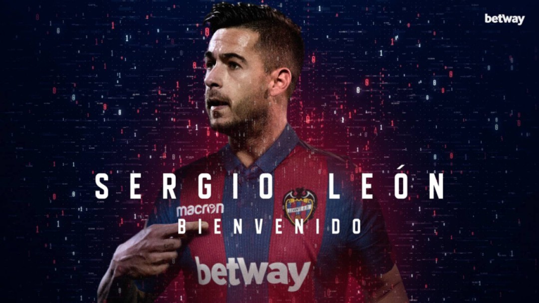 Sergio León, primer refuerzo del Levante