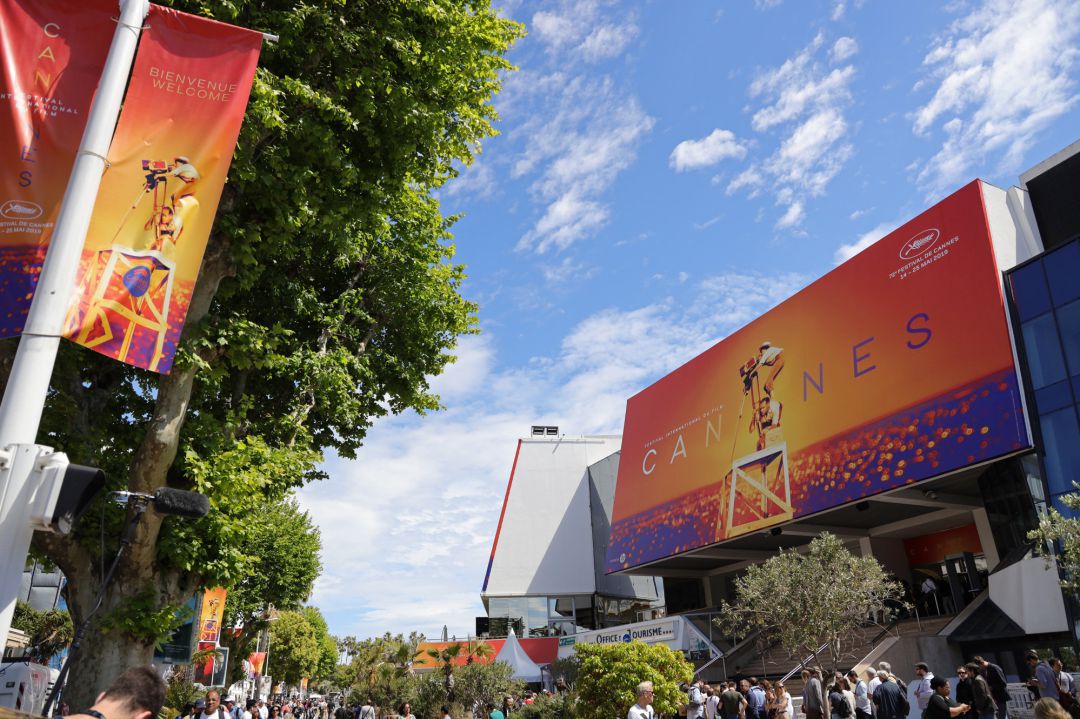 CANNES, FRANCE - MAY 13: A general view of the Palais de Festival ahead of the 72nd annual Cannes Film Festival on May 13, 2019 in Cannes CANNES, FRANCE - MAY 13: A general view of the Palais de Festival ahead of the 72nd annual Cannes Film Festival on May 13, 2019 in Cannes