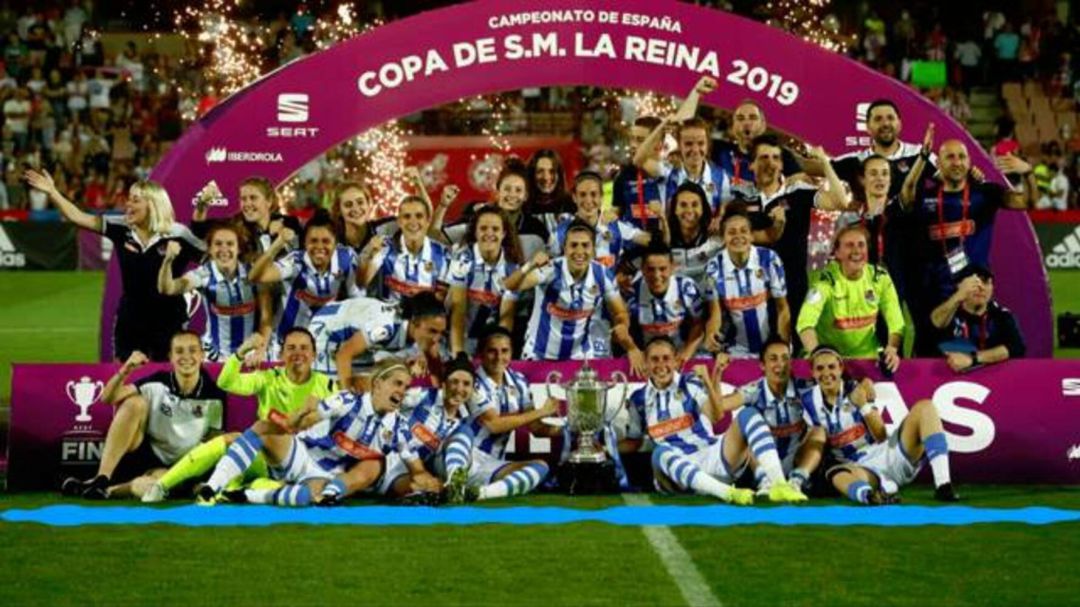 Las irunesas de la Real Sociedad protagonistas de las fiestas Las irunesas de la Real Sociedad protagonistas de las fiestas
