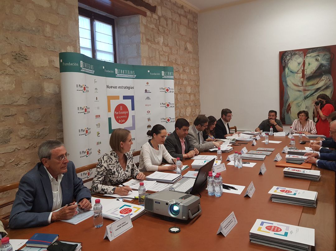 Reunión de la Fundación Estrategias. Reunión de la Fundación Estrategias.