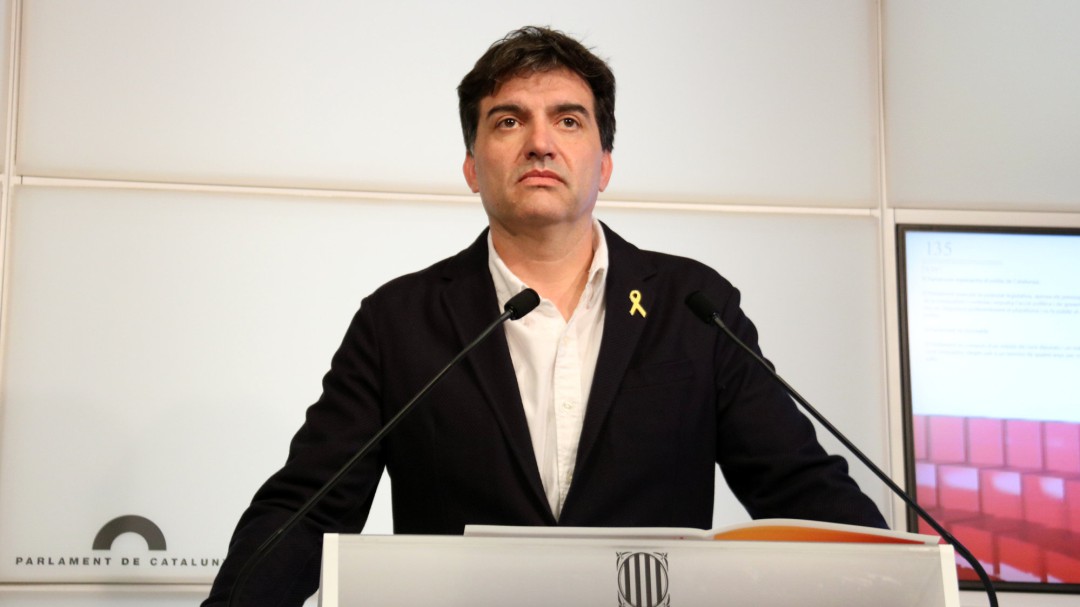 Sergi Sabrià (ERC): "La elección de Iceta para presidir el Senado no es un gesto hacia Cataluña"