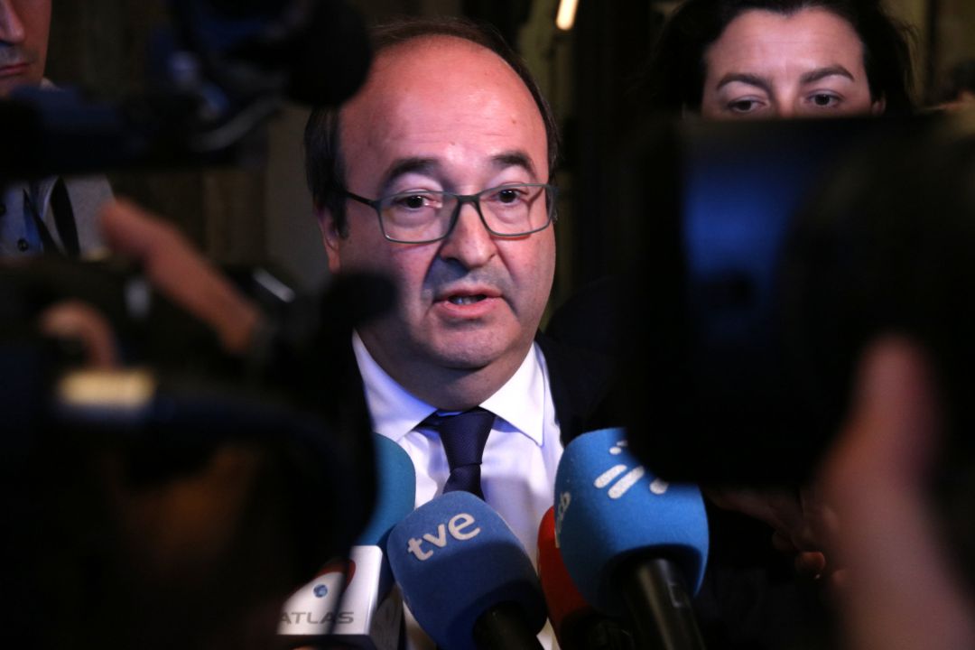 El líder del PSC, Miquel Iceta El líder del PSC, Miquel Iceta