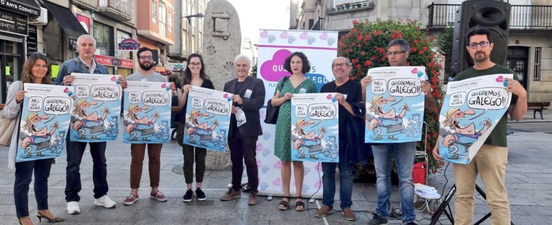 Queremos Galego convoca marcha reivindicativa con motivo del Día das Letras Queremos Galego convoca marcha reivindicativa con motivo del Día das Letras