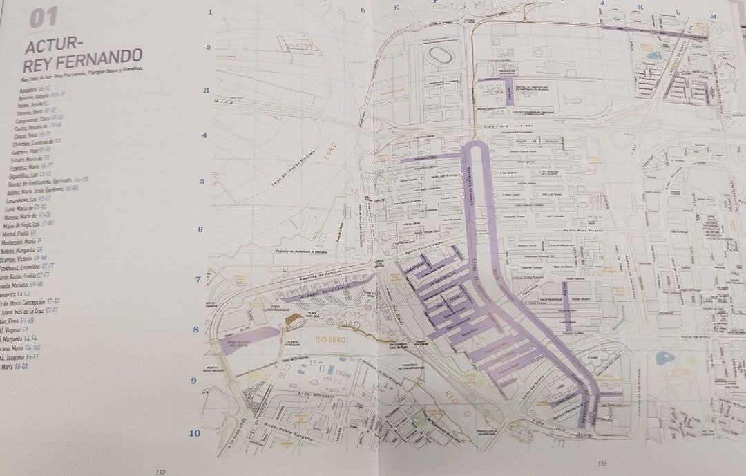 El barrio del ACTUR es uno de los que reúne más calles con nombre de mujer El barrio del ACTUR es uno de los que reúne más calles con nombre de mujer