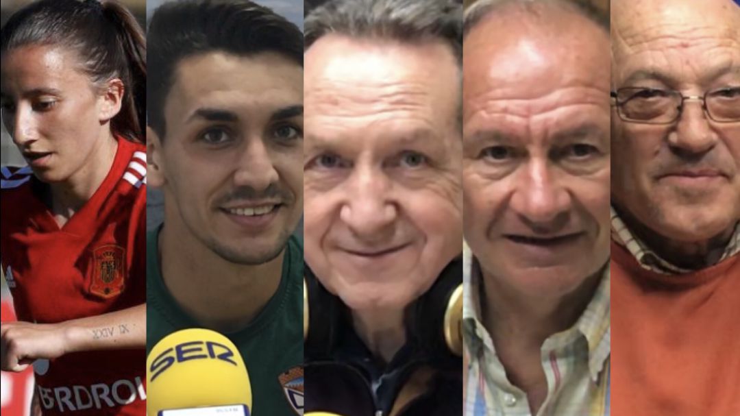 Sheila García, Alberto Alonso, J. A. Montes, A. Villalba y J. M. Ayllón Sheila García, Alberto Alonso, J. A. Montes, A. Villalba y J. M. Ayllón