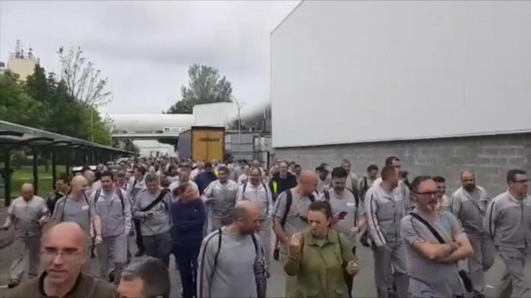 La huelga sindical para PSA