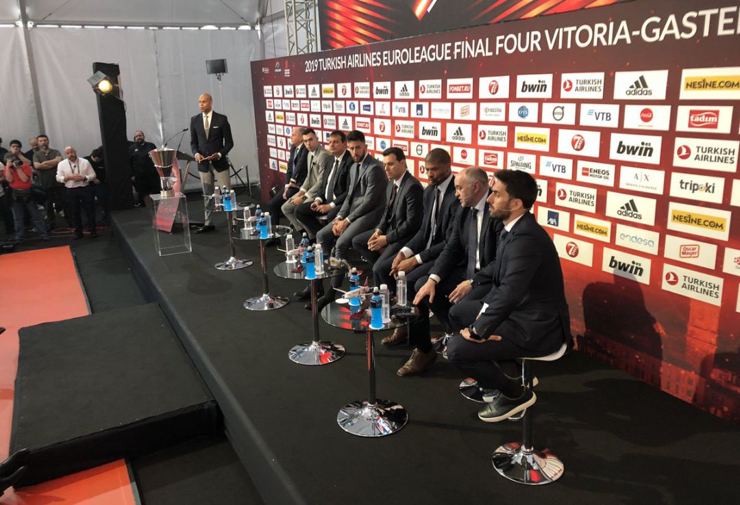 Presentación de la Final Four de Vitoria. Presentación de la Final Four de Vitoria.