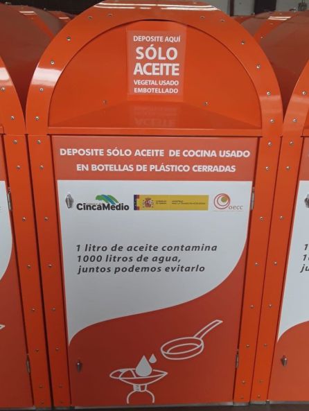 La Comarca de Cinca Medio ha comenzado a instalar contenedores de aceite doméstico La Comarca de Cinca Medio ha comenzado a instalar contenedores de aceite doméstico