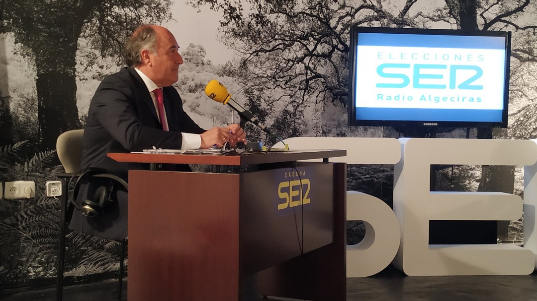 Landaluce pide una nueva mayoría absoluta para evitar "un freno" al futuro de Algeciras