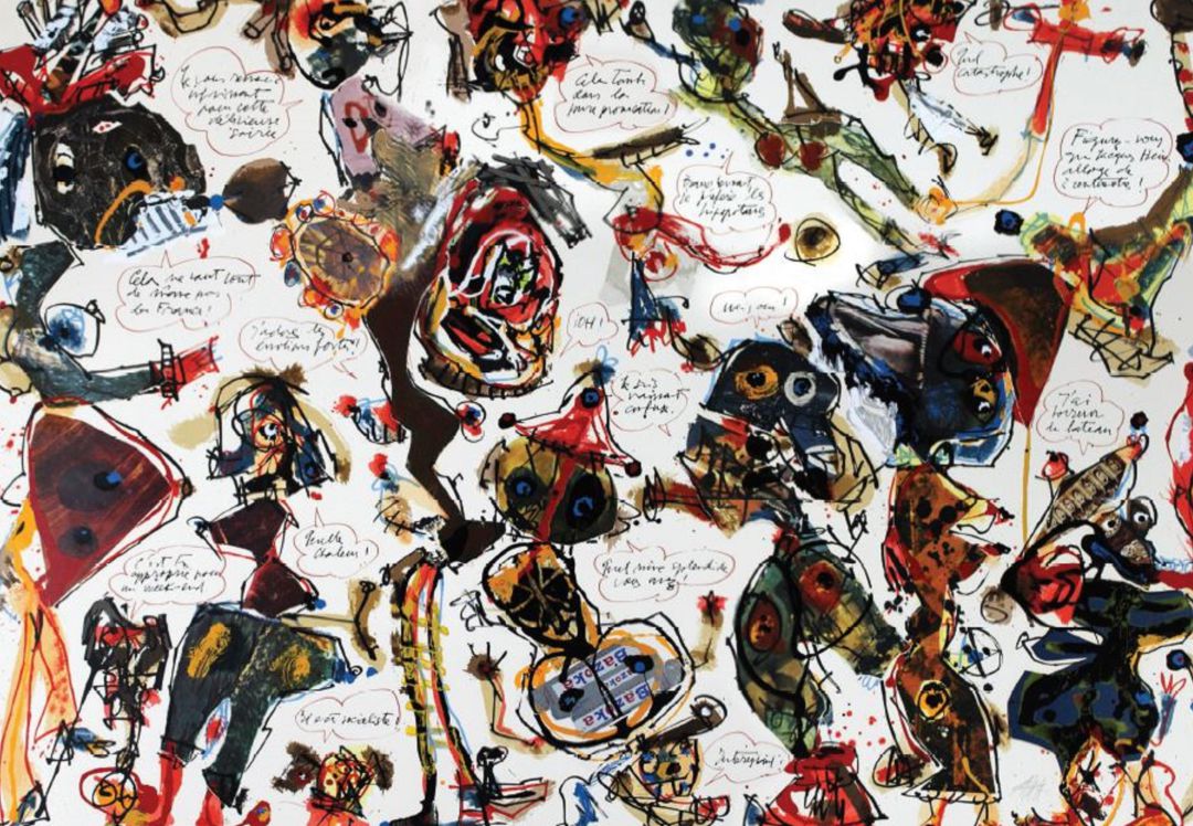 Antonio Saura, 'Cocktail Party', 1960. Antonio Saura, 'Cocktail Party', 1960.