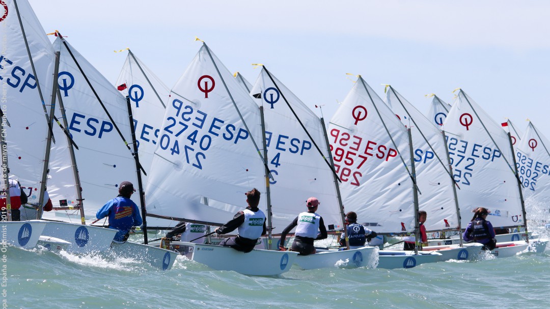 María Perelló y Pol Núñez, campeones de la Copa de España de Optimist