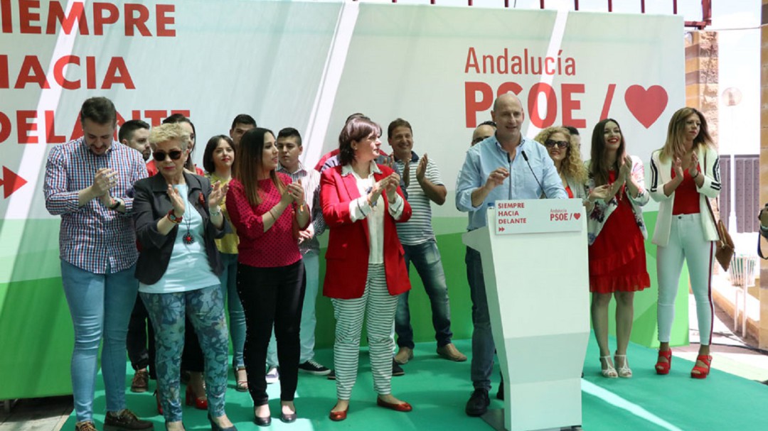 Susana Díaz: "José Luis Hidalgo ha sabido poner a Jódar en el lugar que merece"