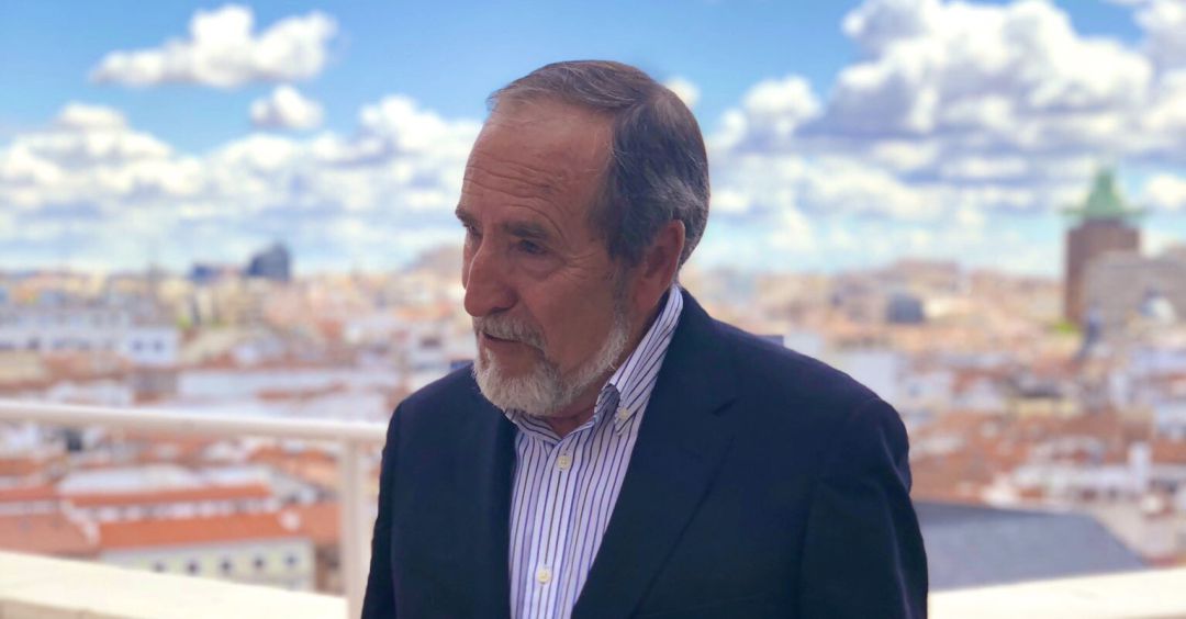 Juan Barranco en la terraza de la Cadena SER Juan Barranco en la terraza de la Cadena SER