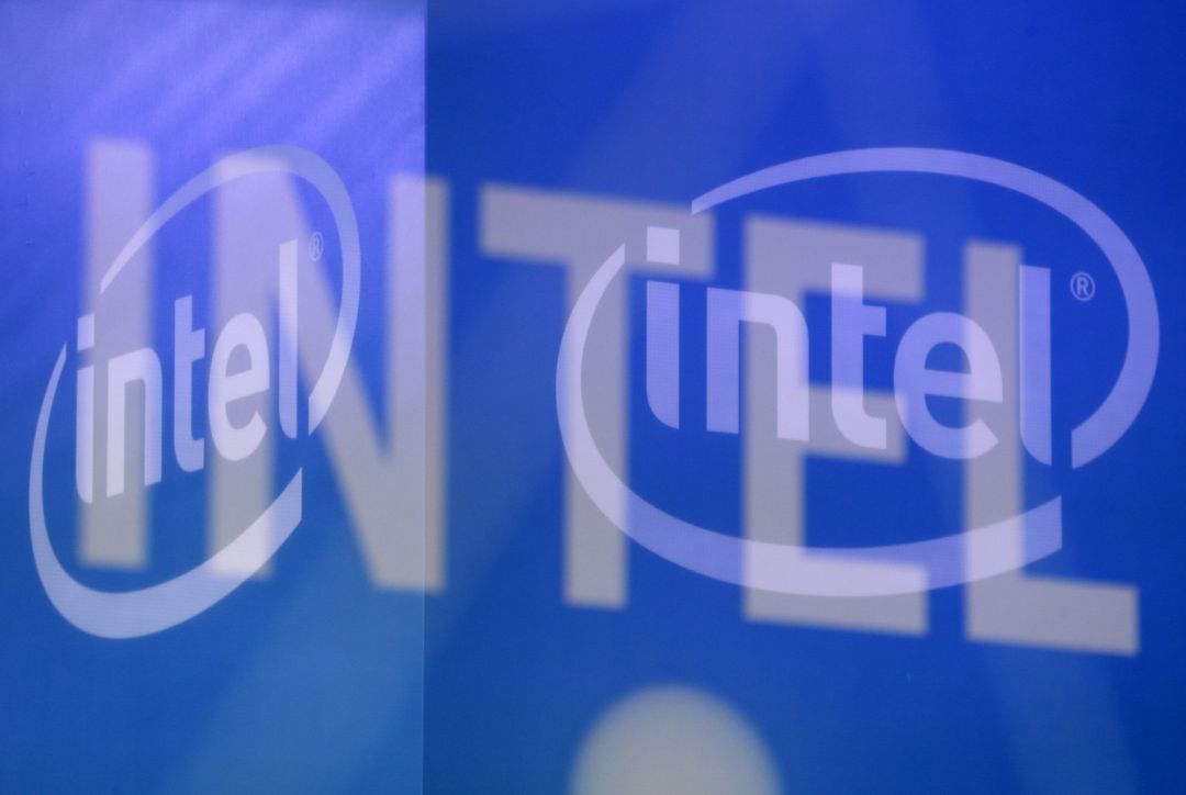 El logo de Intel El logo de Intel