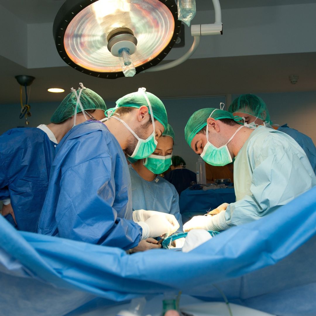 Intervención quirúrgica en un hospital.
Intervención quirúrgica en un hospital.