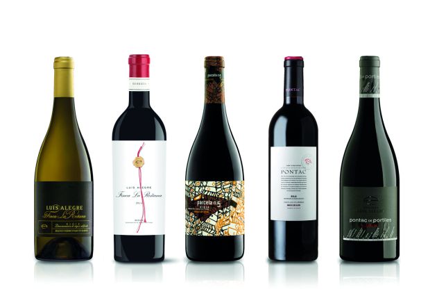 Algunos de los vinos de Luis Alegre. Algunos de los vinos de Luis Alegre.